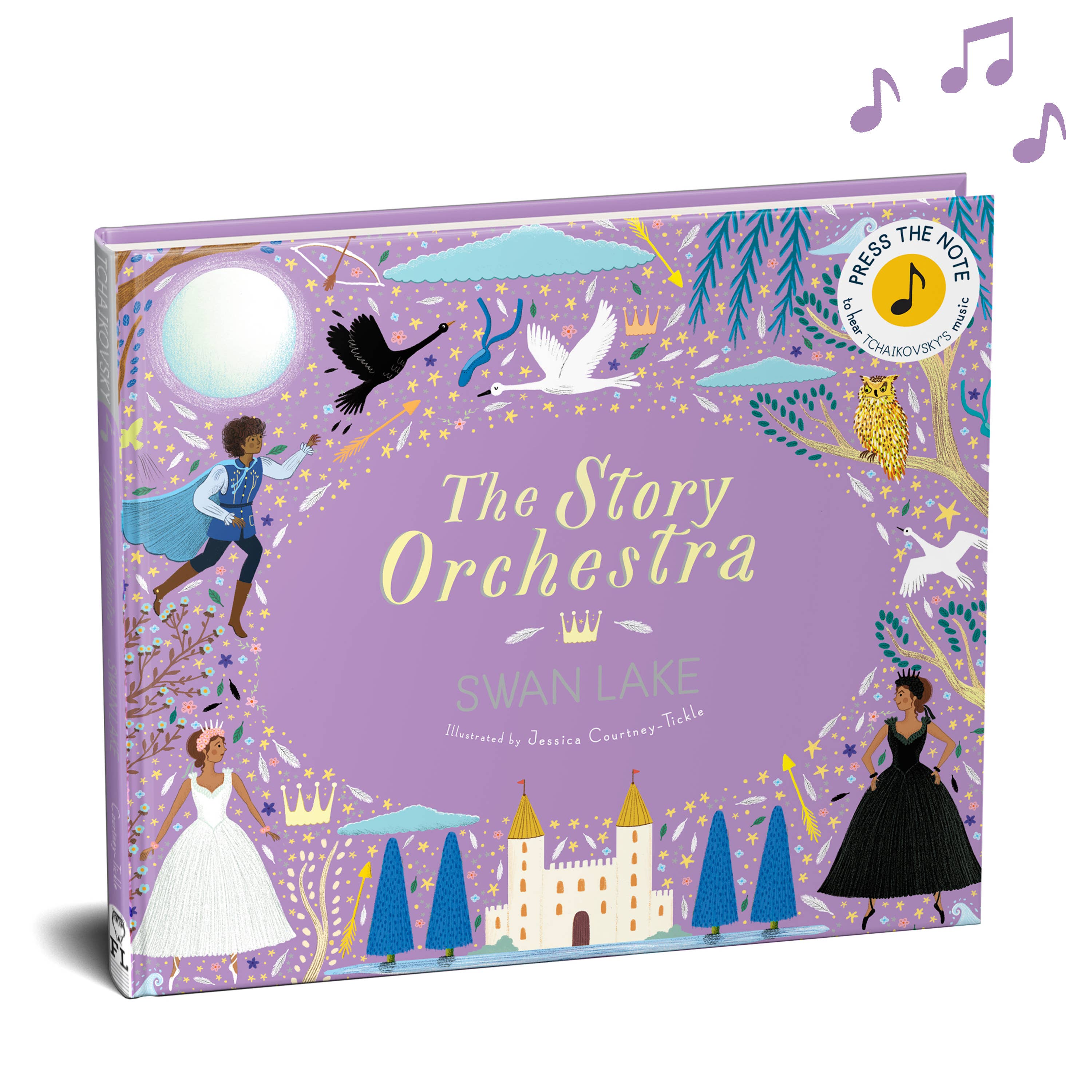 The Story Orchestra Swan Lake musical children's book, The Quarto Group