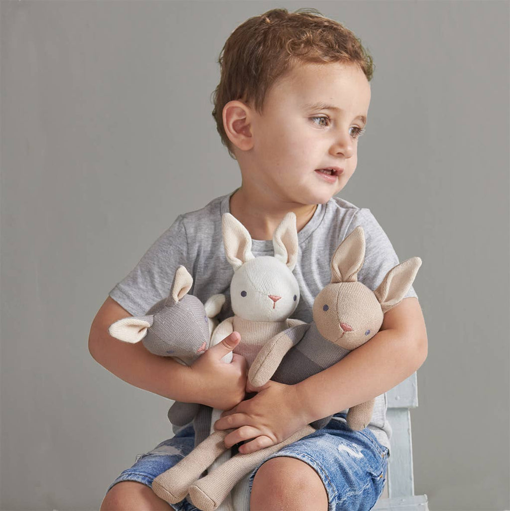 Baby Threads Cream Bunny - Organic Doll 35cm