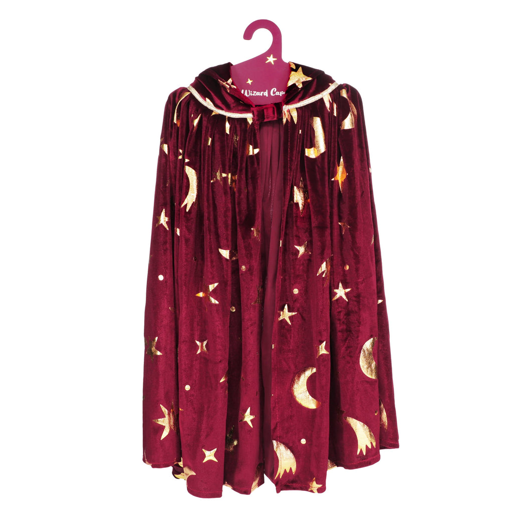 Children's wizard cape, kids' dress-up costume, Rex London
