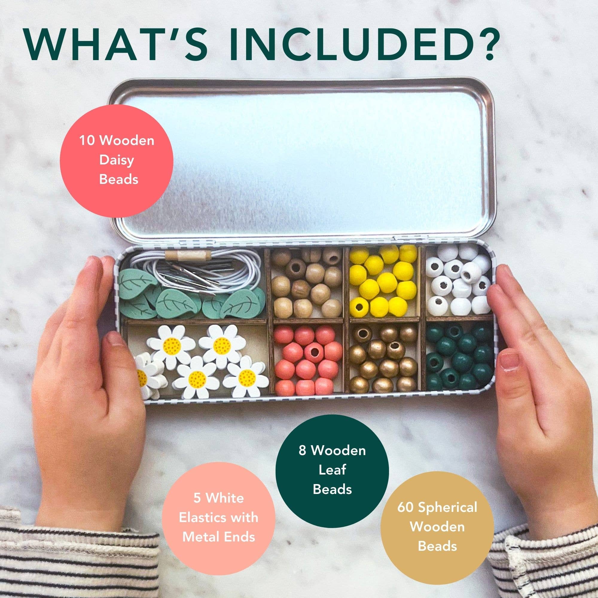 Daisy Bracelet Bead Kit