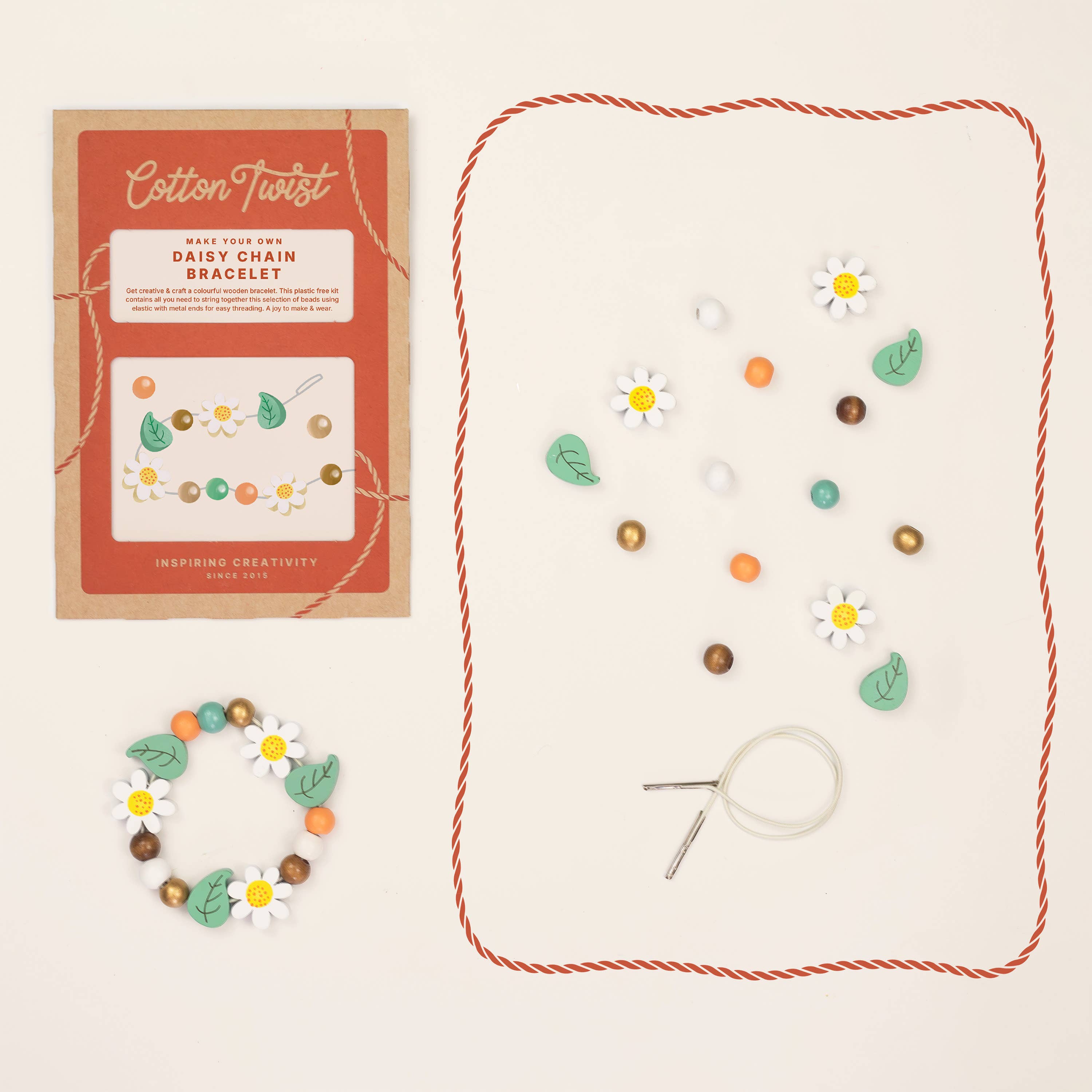 Make Your Own Daisy Chain Bracelet