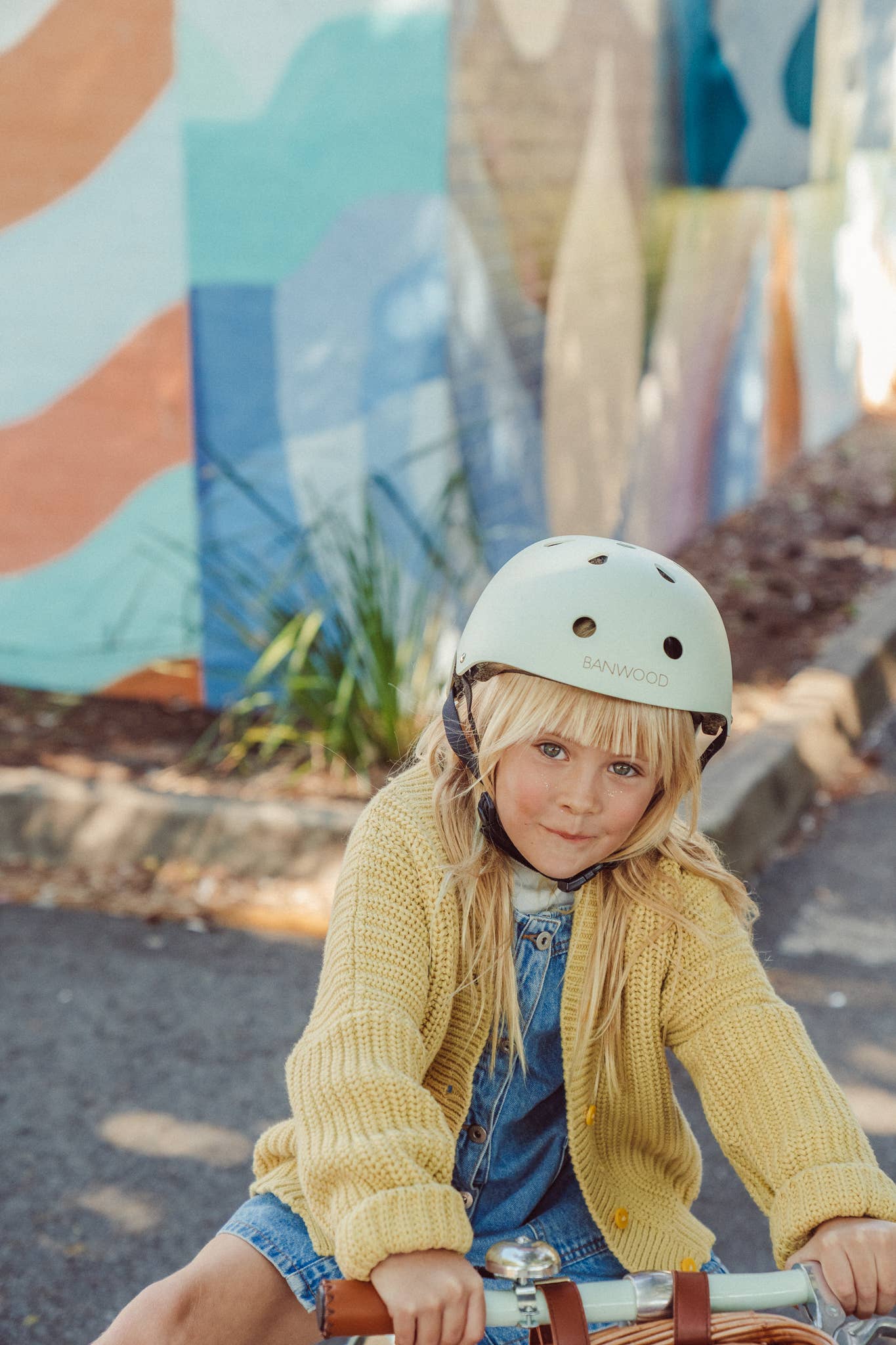 Banwood Pale Mint Helmet (50-54 cm)