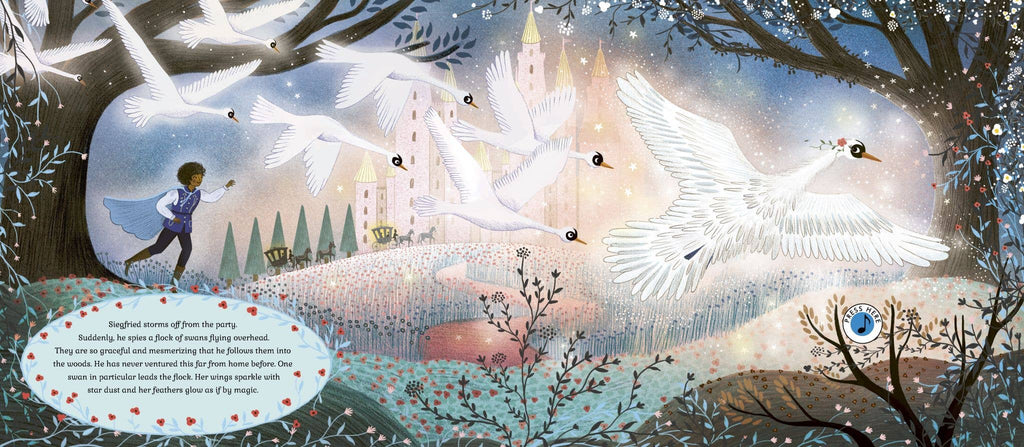 The Story Orchestra Swan Lake musical children's book, The Quarto Group