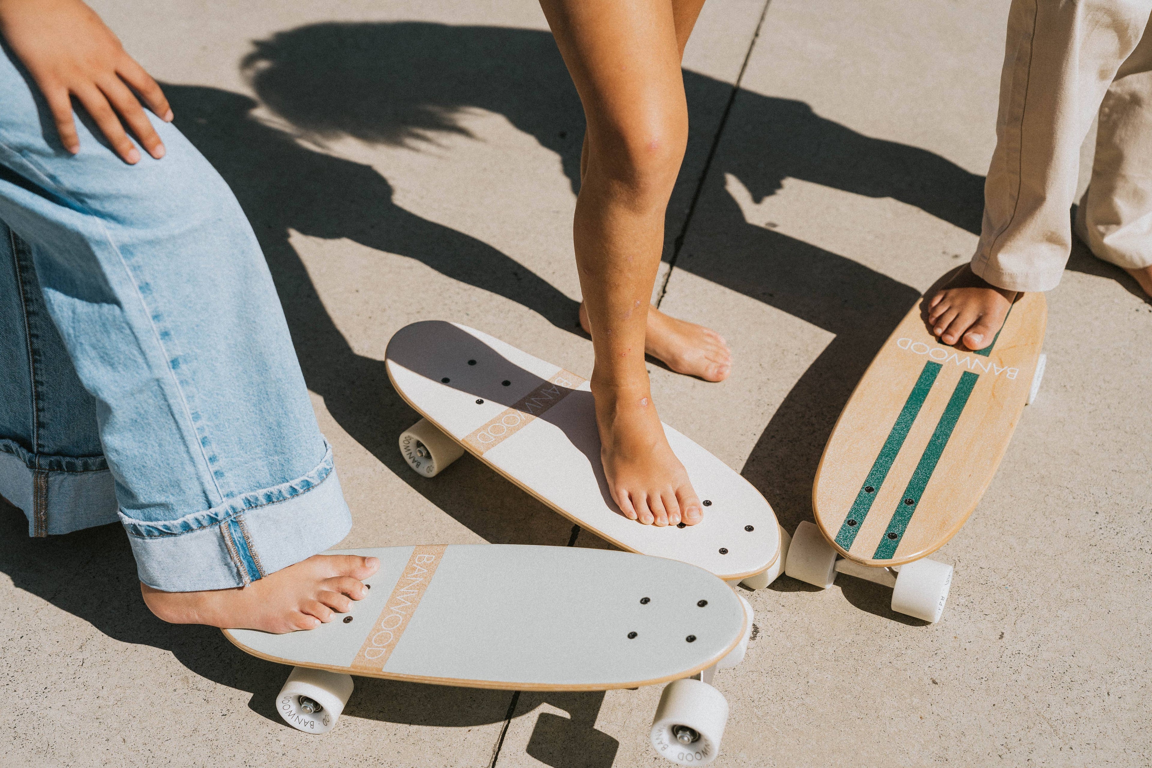 BANWOOD SKATEBOARD - WHITE