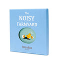 ThreadBear Noisy Farmyard rag book, soft cloth book for babies