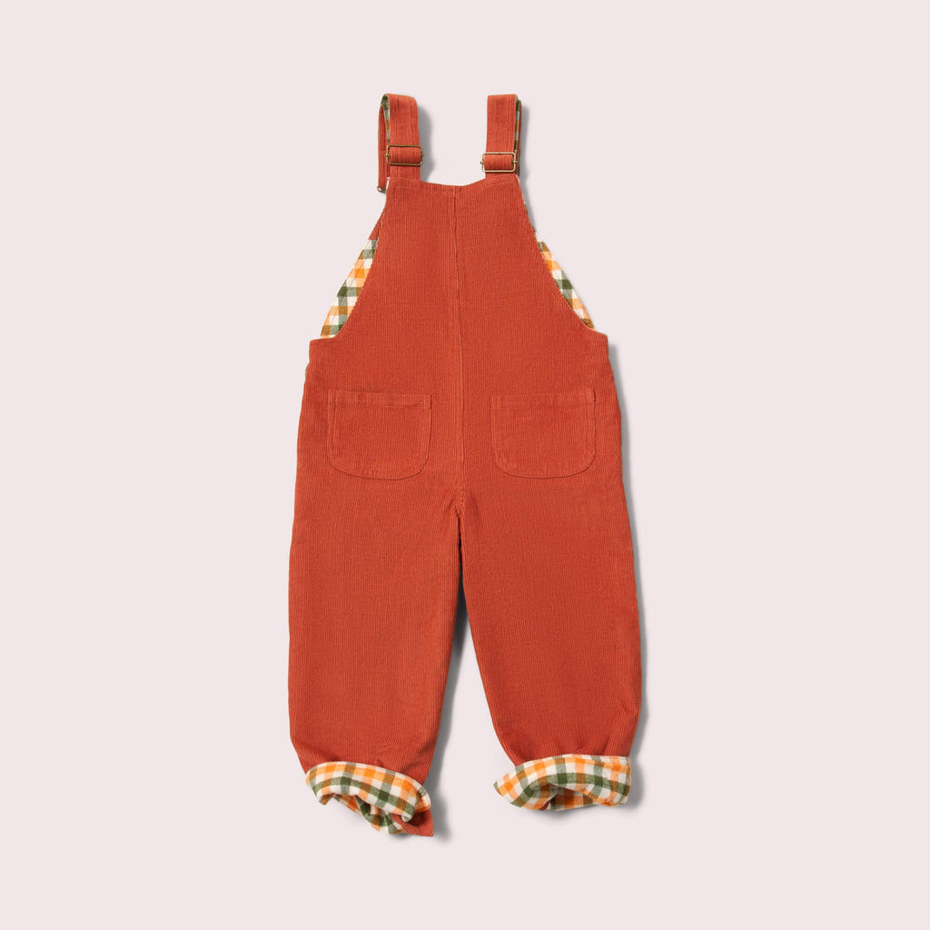 Ginger Lined Corduroy Dungarees