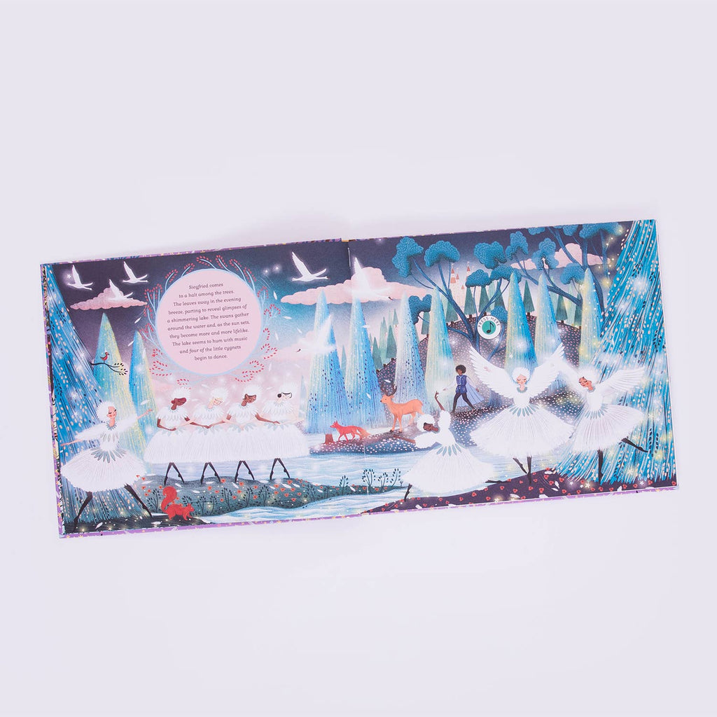 The Story Orchestra Swan Lake musical children's book, The Quarto Group