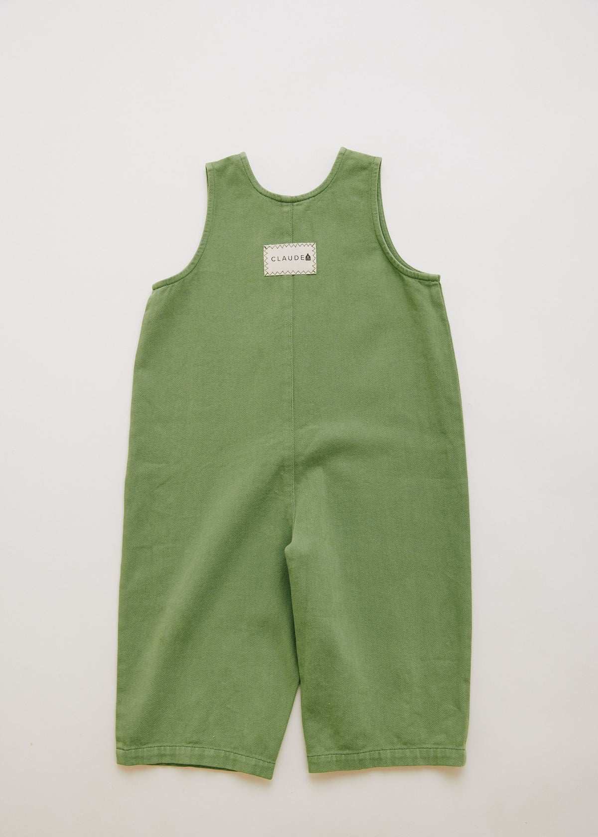 Claude & Co Cali pickle green overall for kids, organic cotton – image 8