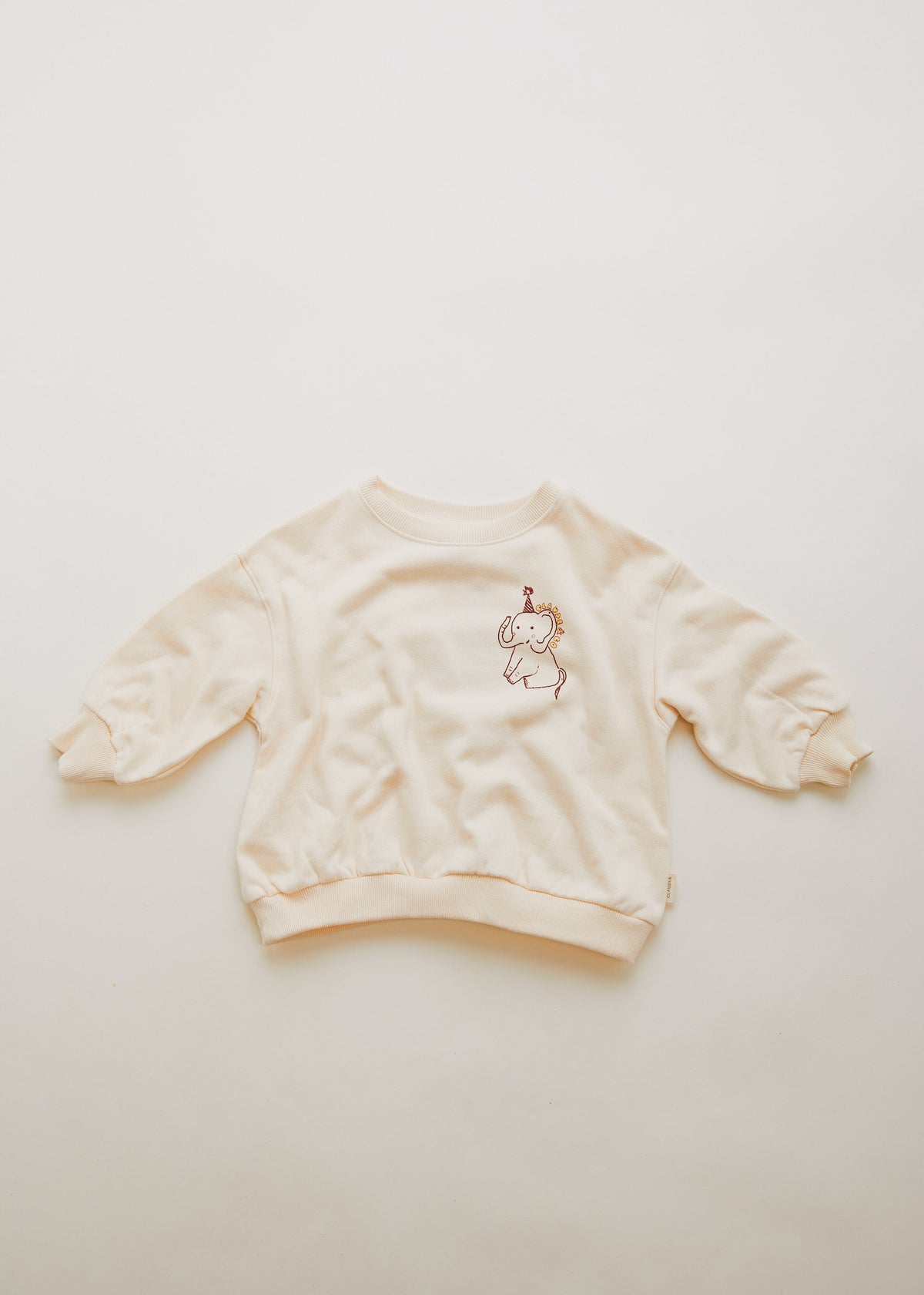 Claude & Co Carner Claude's Curiosities circus print sweater for kids – image 6