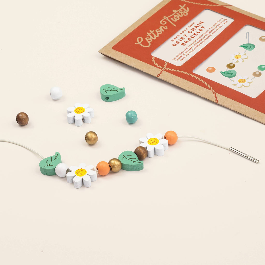 Make Your Own Daisy Chain Bracelet