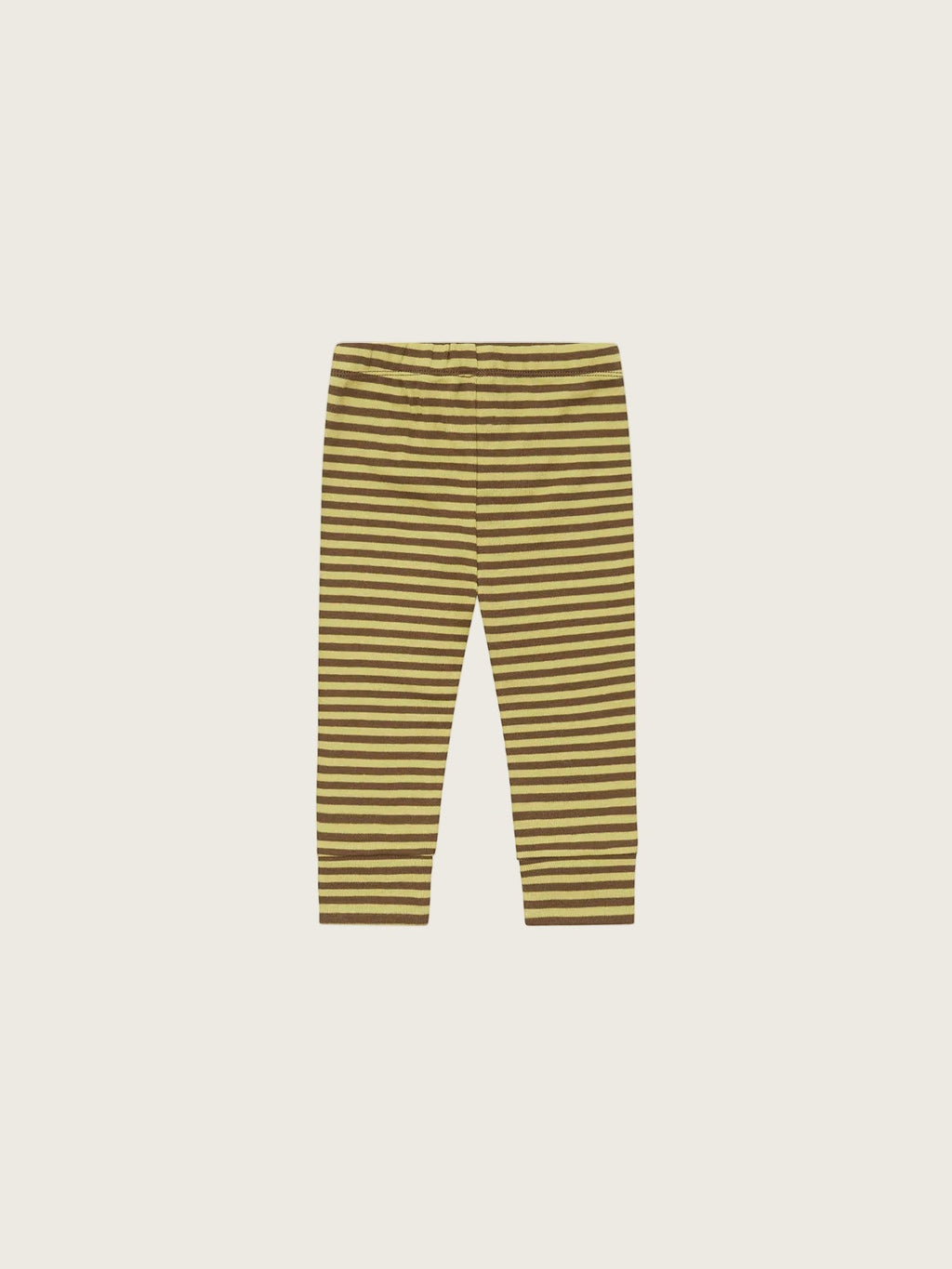 Organic Zoo Chicory Stripes Cuffed Leggings, Cucurucu