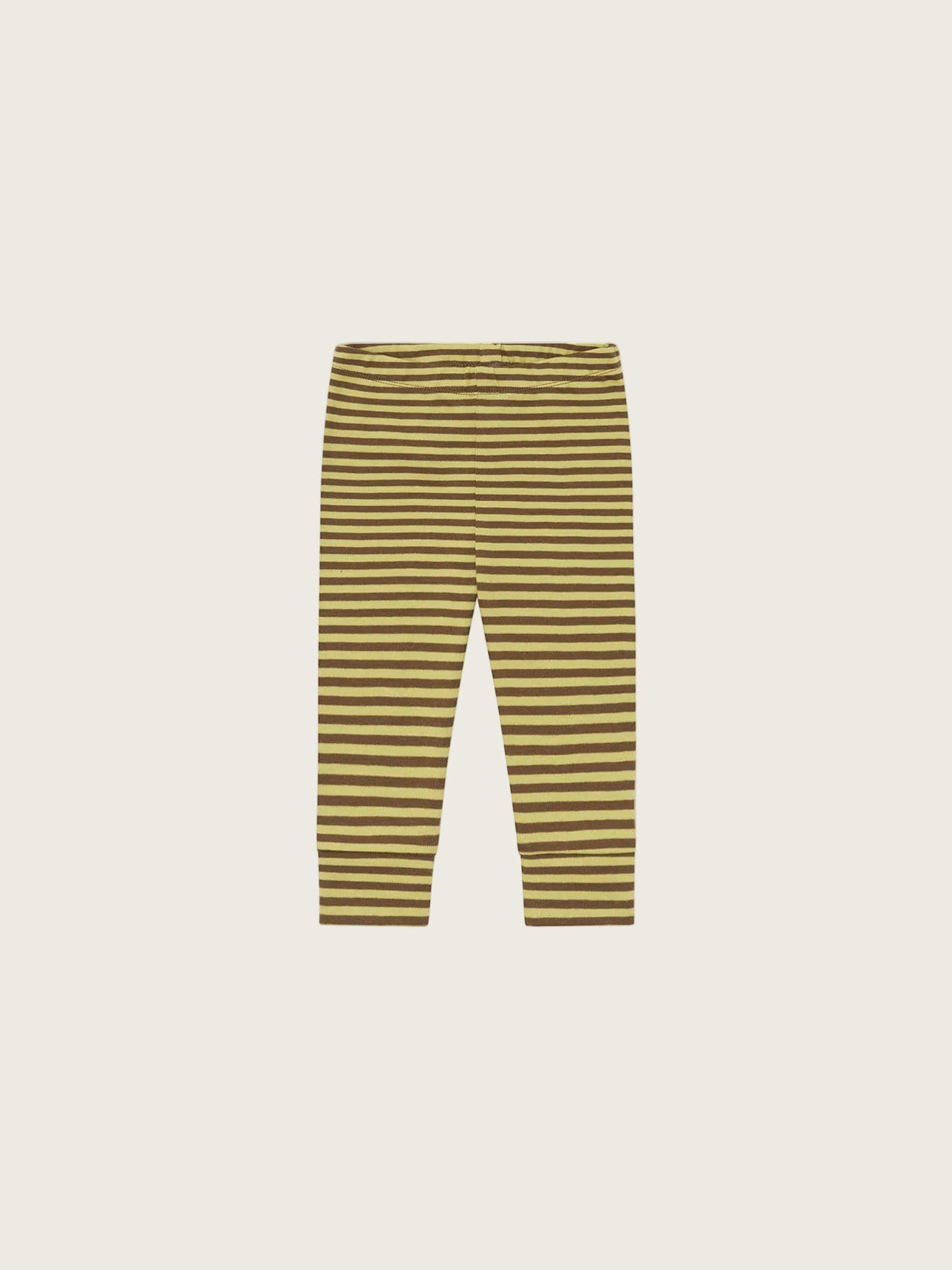 Organic Zoo Chicory Stripes Cuffed Leggings, Cucurucu