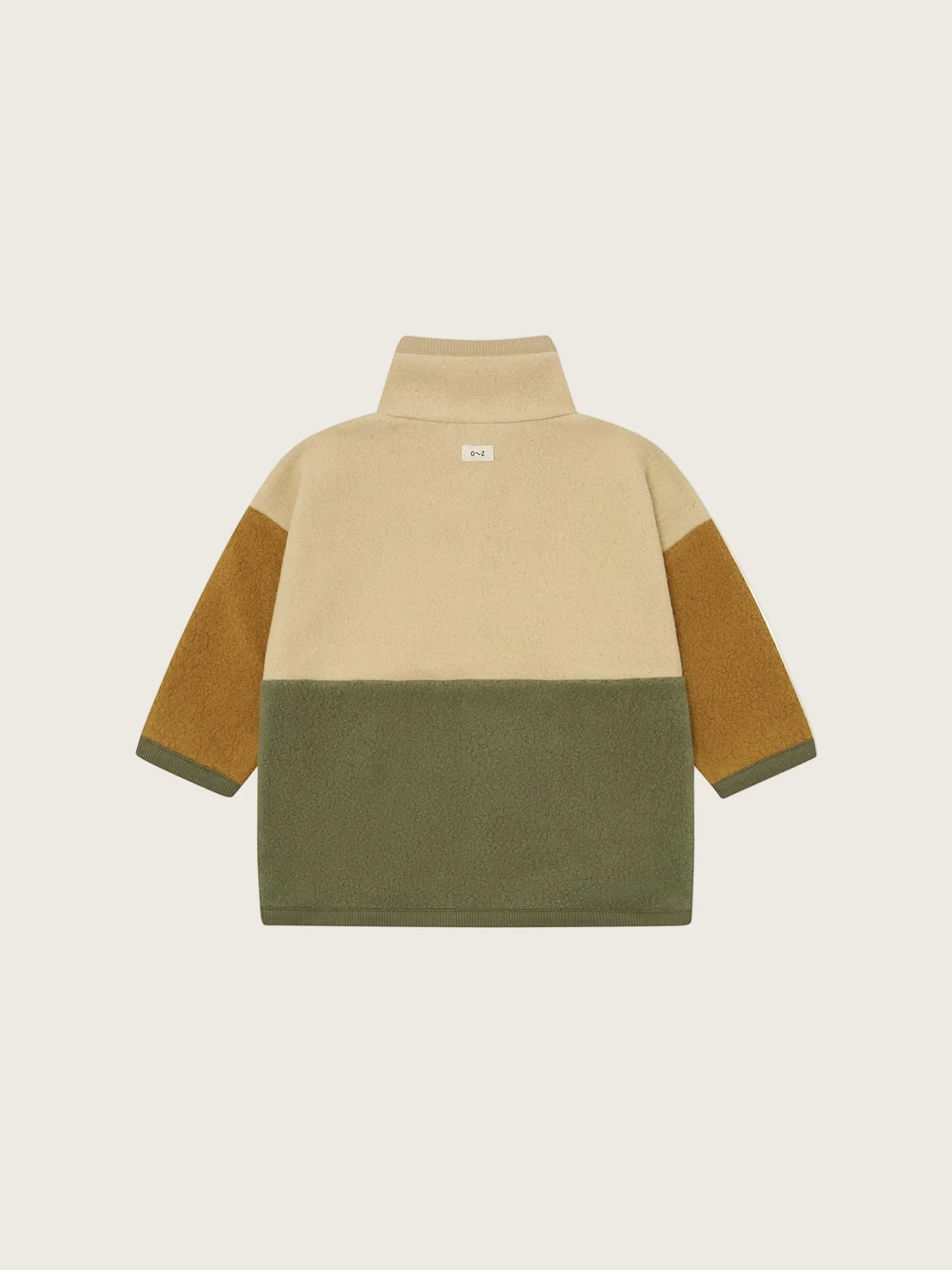 Organic Zoo Colour Block Fleece Sweater