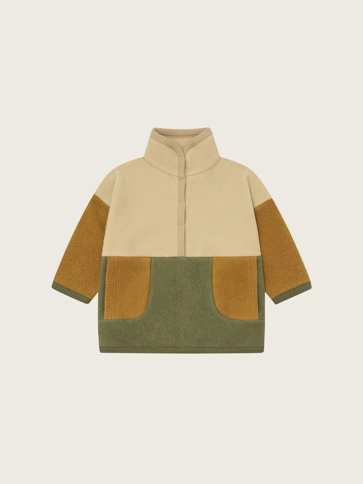 Organic Zoo Colour Block Fleece Sweater