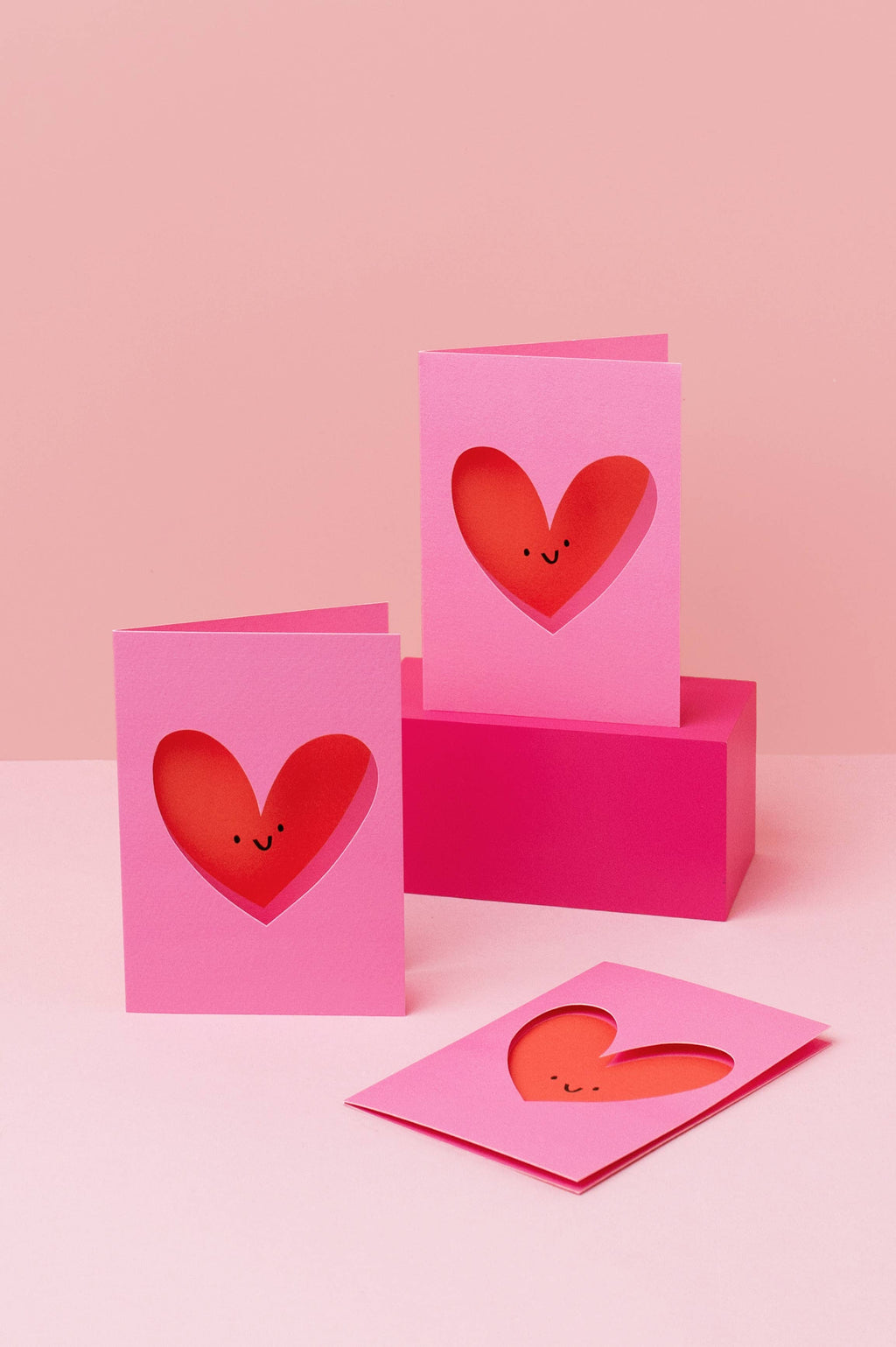 Love Heart - Die Cut Cards - Valentines Day - Anniversary