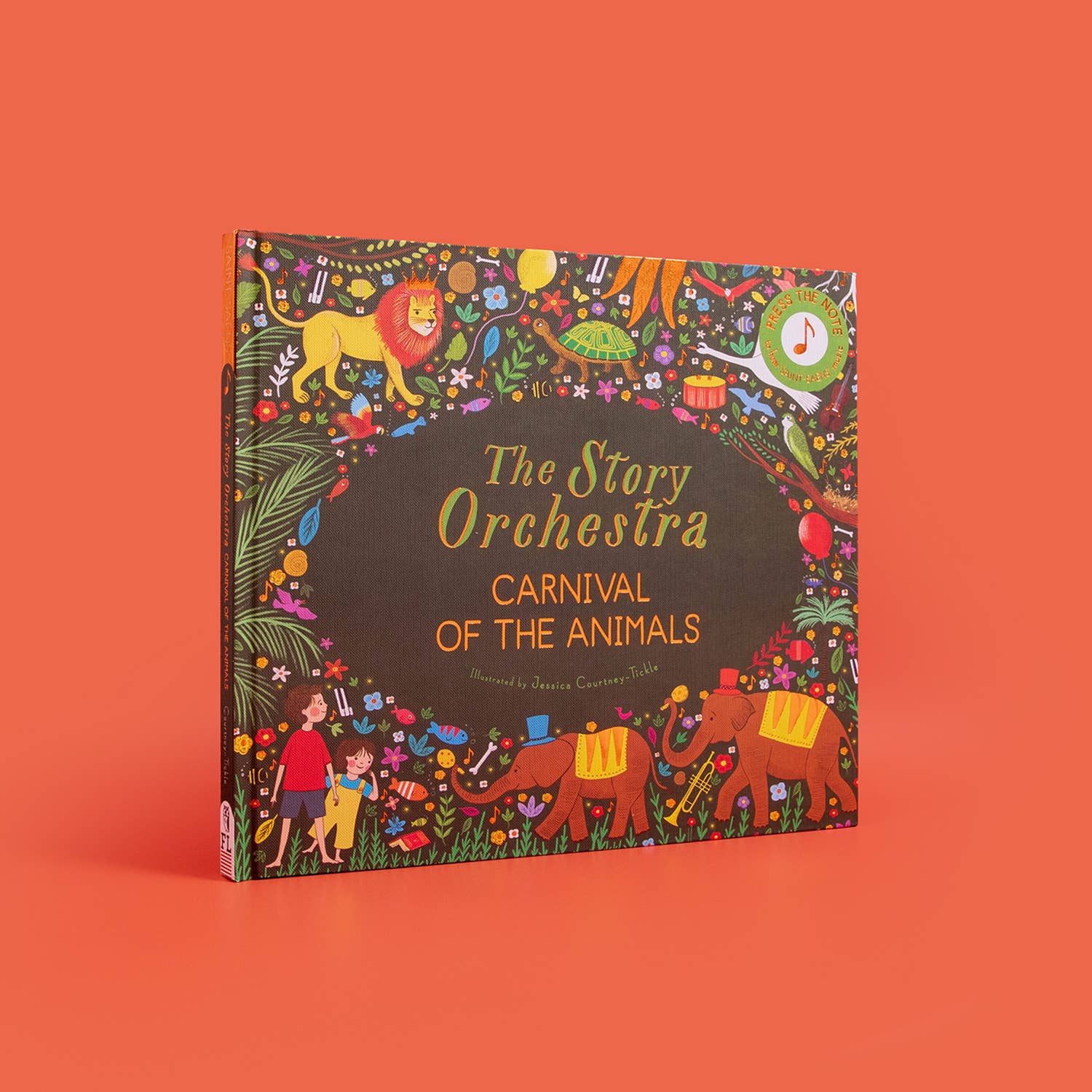 The Story Orchestra Carnival of the Animals musical children's book, The Quarto Group