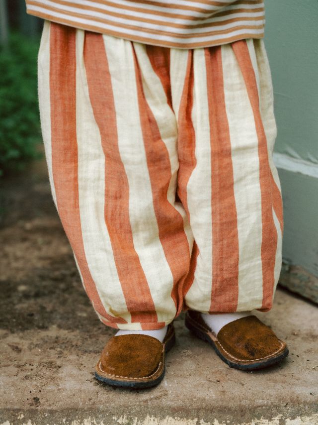 Organic Zoo Tomato Stripes Resort Pants
