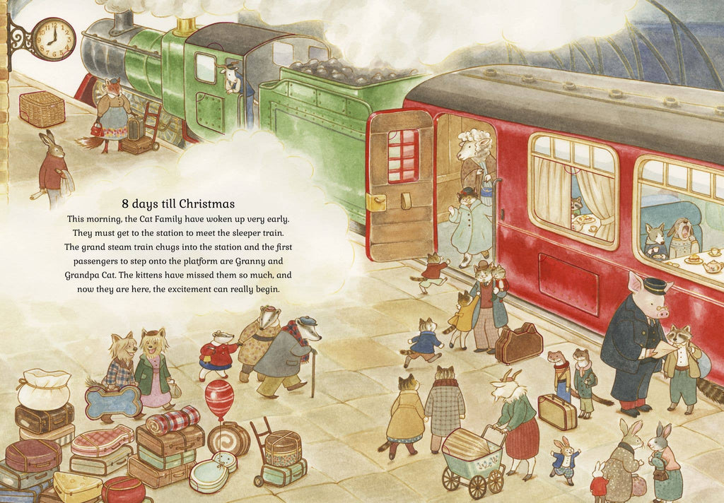 Cat Family Christmas children's picture book, The Quarto Group