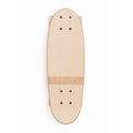 Banwood cream kids' skateboard, wooden cruiser deck for children