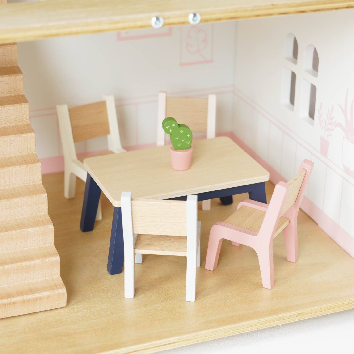 Le Toy Van complete dolls house furniture set, kids' wooden play set