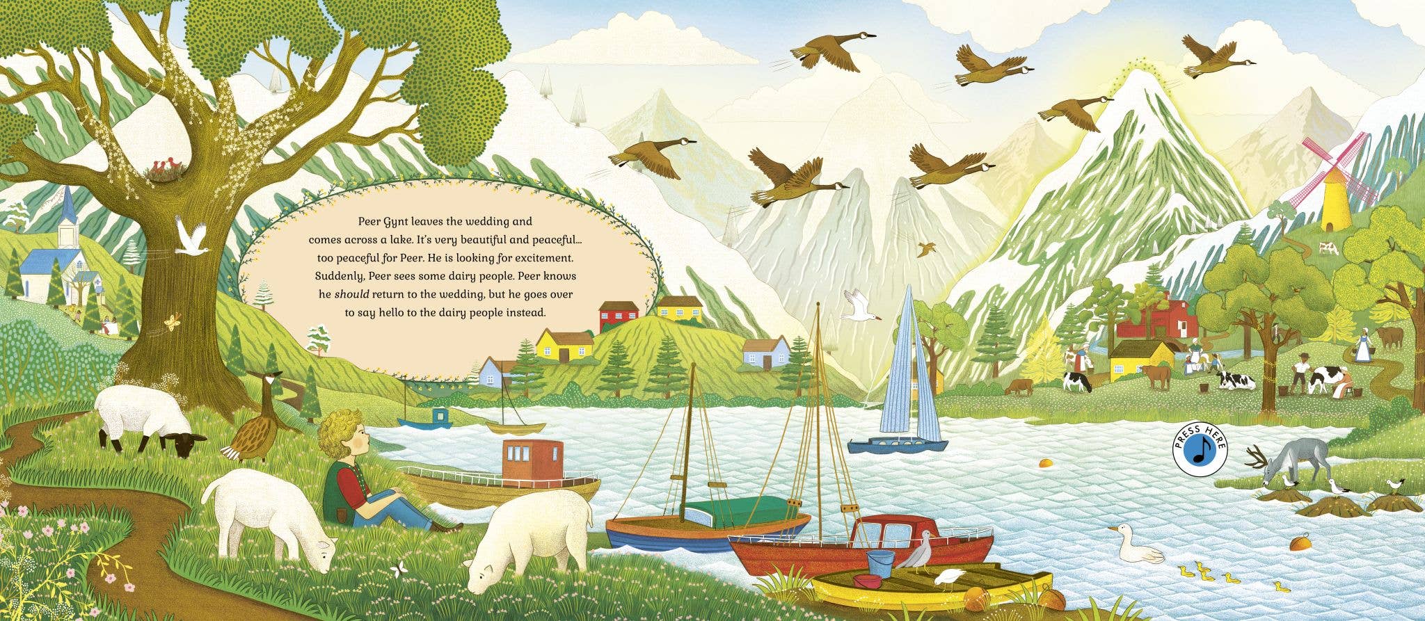 The Story Orchestra In the Hall of the Mountain King musical children's book, The Quarto Group