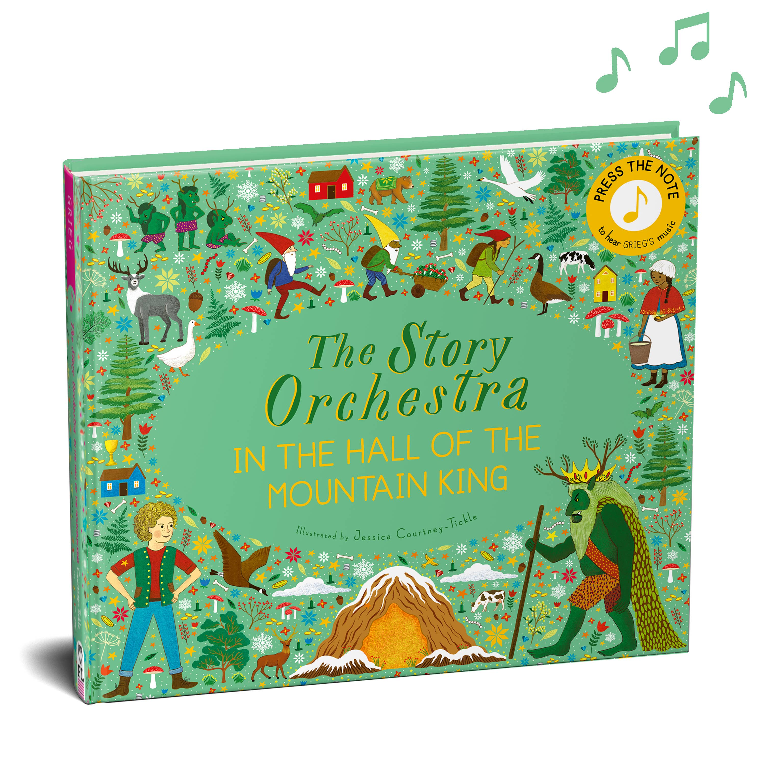 The Story Orchestra In the Hall of the Mountain King musical children's book, The Quarto Group