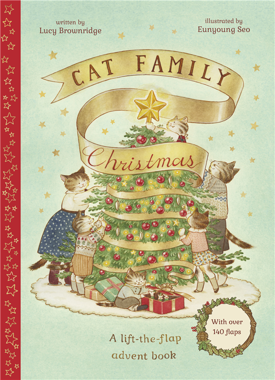 Cat Family Christmas children's picture book, The Quarto Group