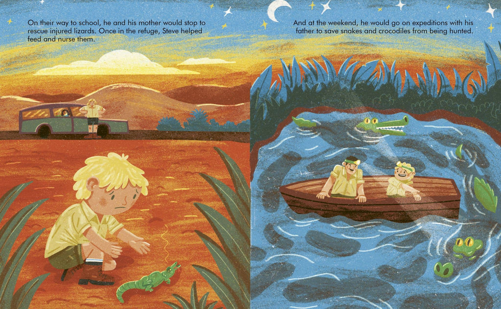 Little People, Big Dreams Steve Irwin children's book, The Quarto Group