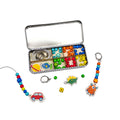 Allsorts keyring making kit for children, beaded craft set, Cotton Twist