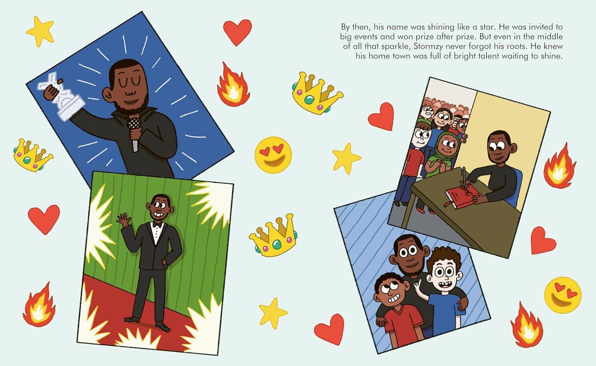 Little People, Big Dreams Stormzy children's biography book, The Quarto Group