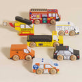 Le Toy Van emergency helicopter and rescue cars, kids' pretend play toy