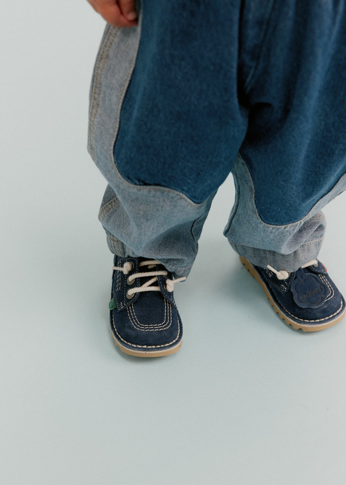 Claude & Co Emerson wiggle denim jeans for kids, organic cotton – image 3