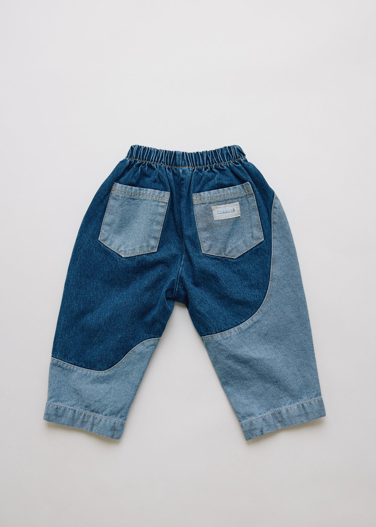 Claude & Co Emerson wiggle denim jeans for kids, organic cotton – image 7