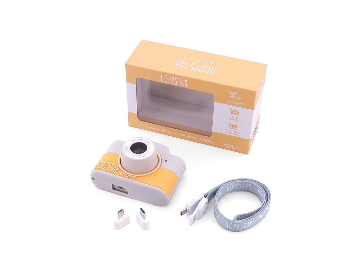 HoppStar Expert kids' digital camera in Citron, Cucurucu