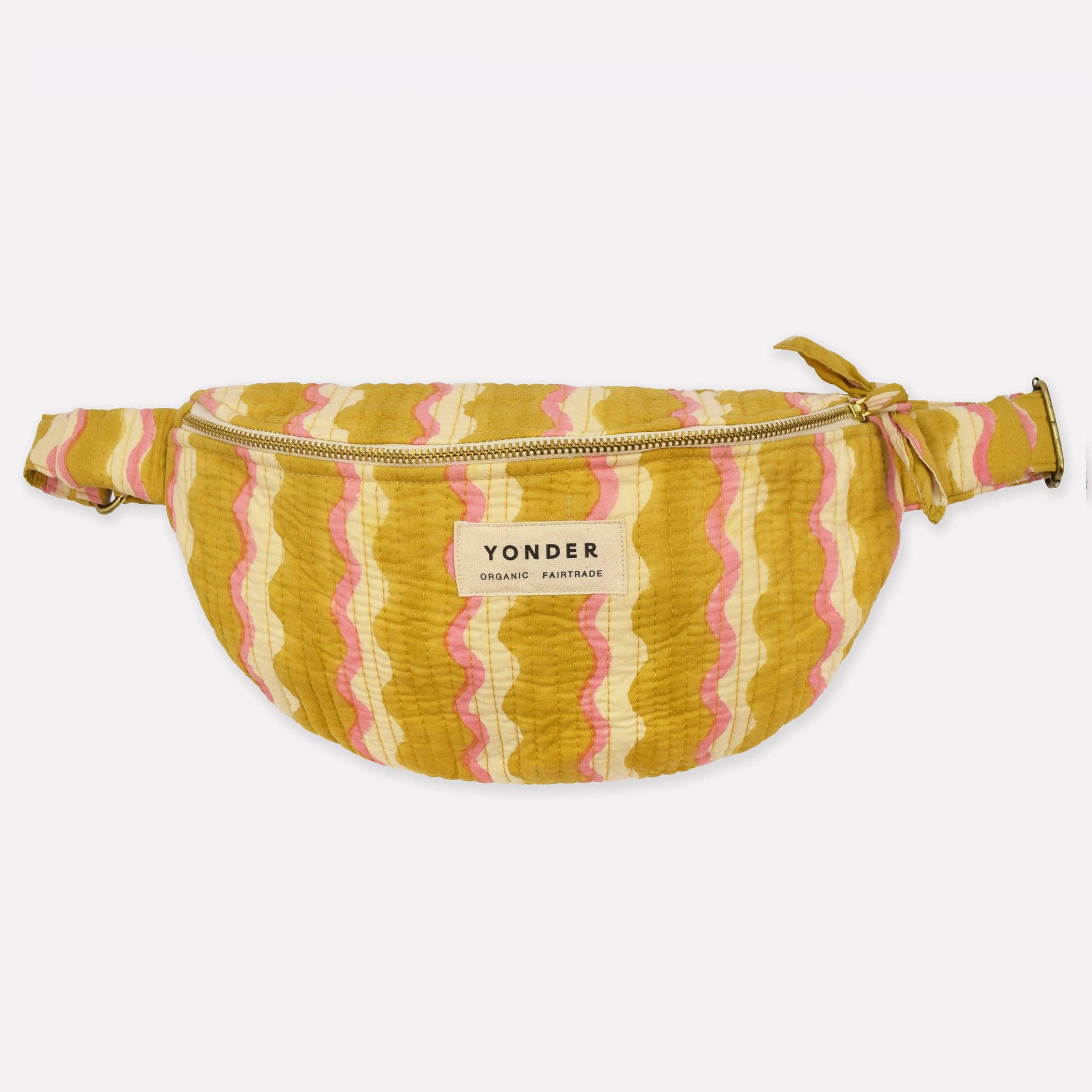 Wiggle honey quilted cotton bumbag for kids, children's bum bag, YONDER