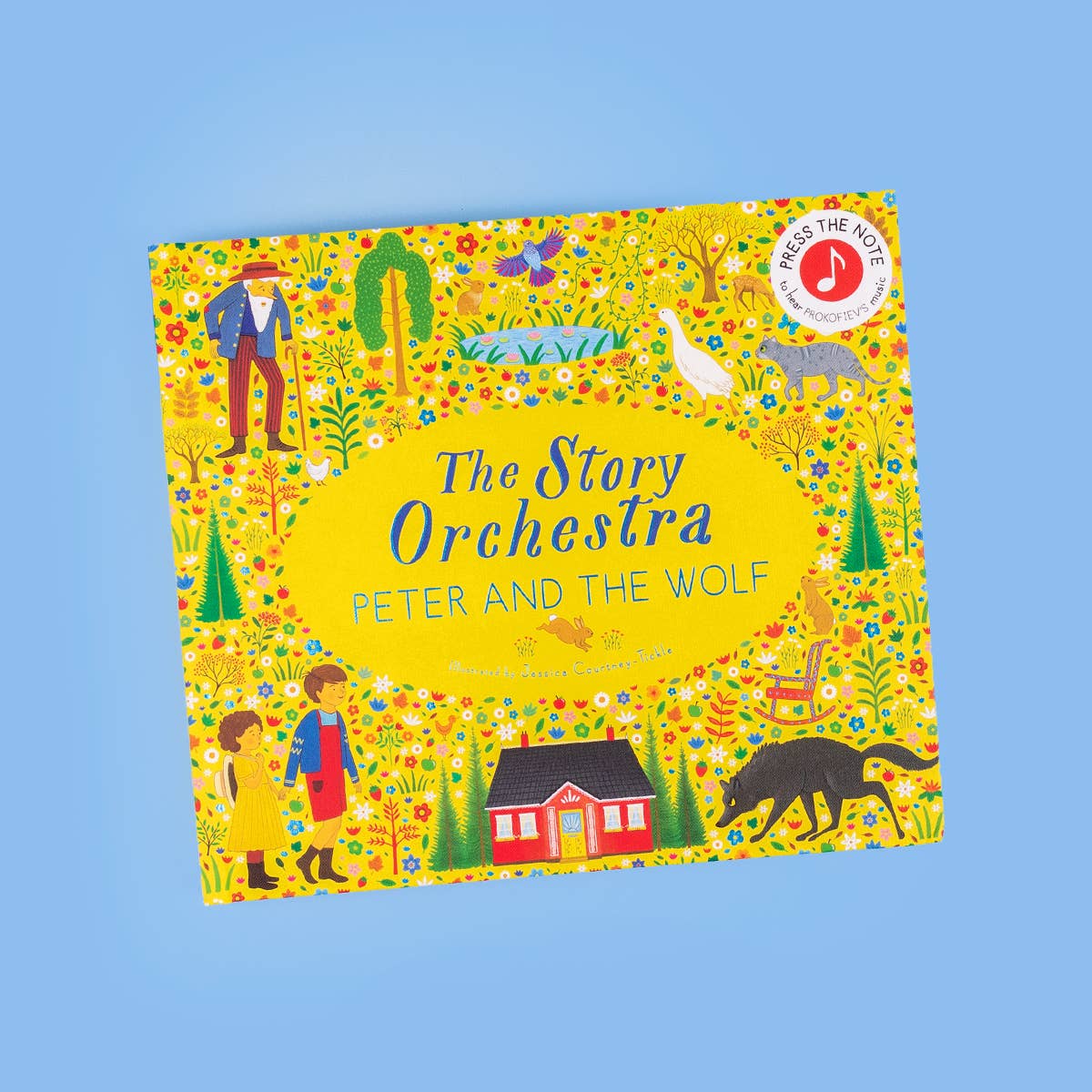 The Story Orchestra Peter and the Wolf musical children's book, The Quarto Group