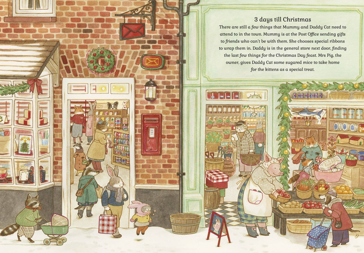 Cat Family Christmas children's picture book, The Quarto Group