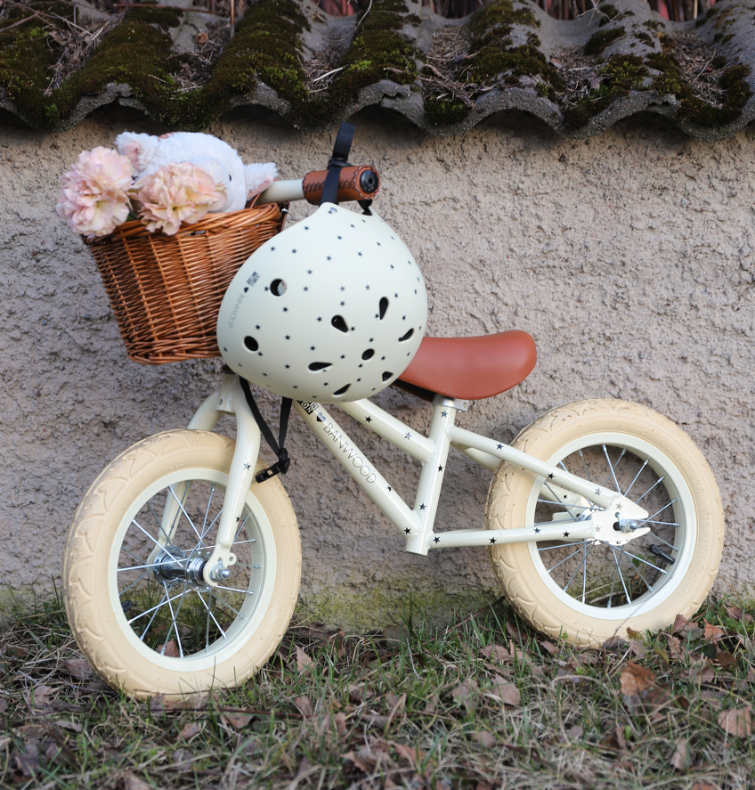Banwood Matte Bonton R Cream Helmet (50-54 cm)