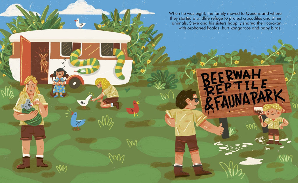 Little People, Big Dreams Steve Irwin children's book, The Quarto Group
