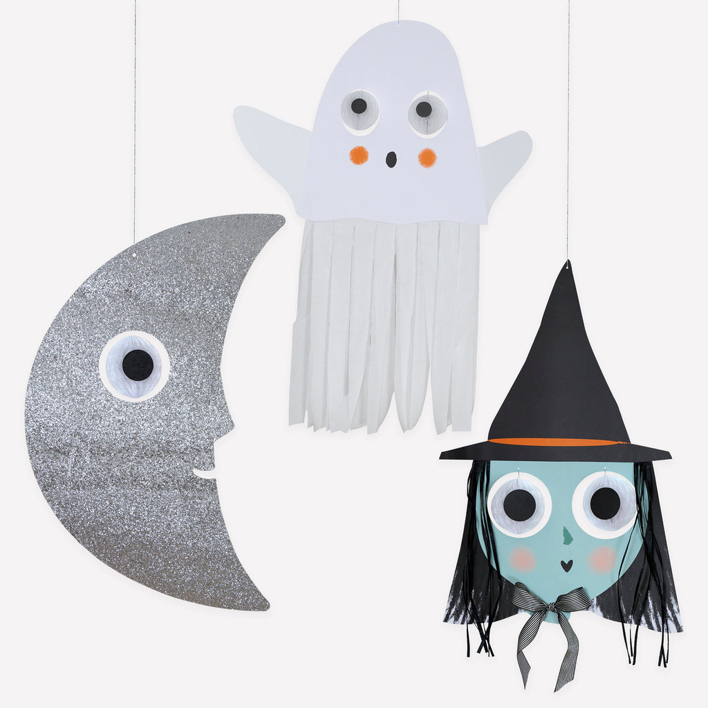 Meri Meri Giant Halloween Character Hanging Decorations