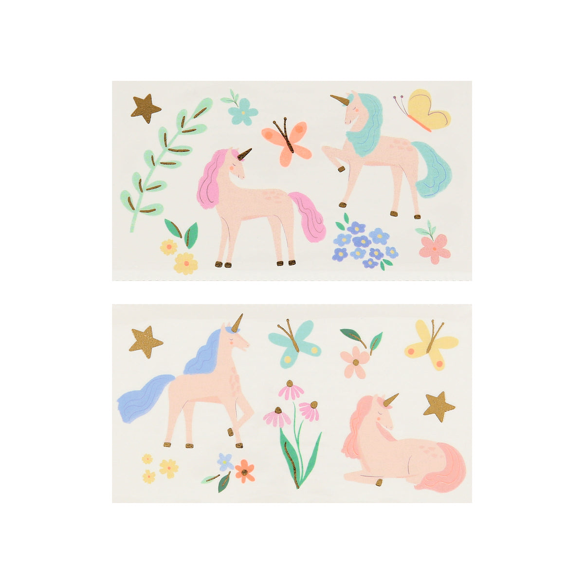 Meri Meri Unicorn Temporary Tattoos
