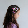 Disco over the rainbow kids' hair clips, Mimi & Lula