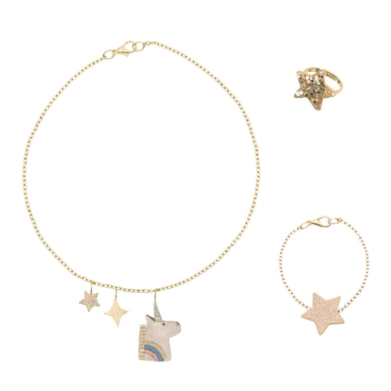 Mimi & Lula Unicorn Jewellery Set