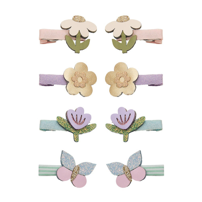 Mimi and Lula Flower garden mini clips