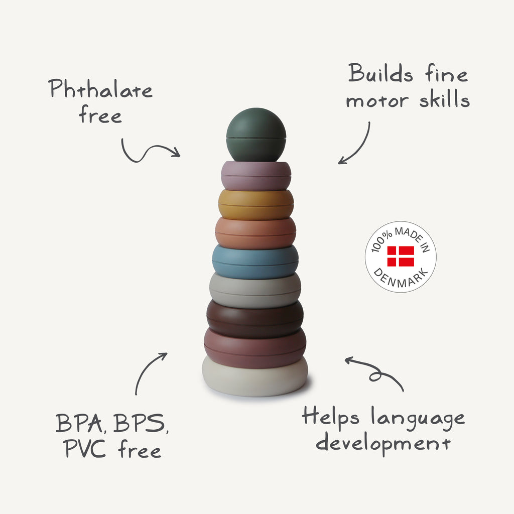 Mushie Ring Tower - Rustic