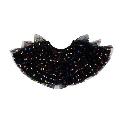 Girls' black spot cape, dress-up cape for children, Bob & Blossom